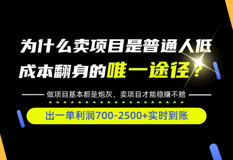 普通人如何靠互联网賺取自己的第一桶金！全类目实操型教学，看完你全都懂了！【揭秘】亿创资源网_优质资源分享平台_一站式资源获取亿创资源网 | 优质资源分享平台_一站式资源获取