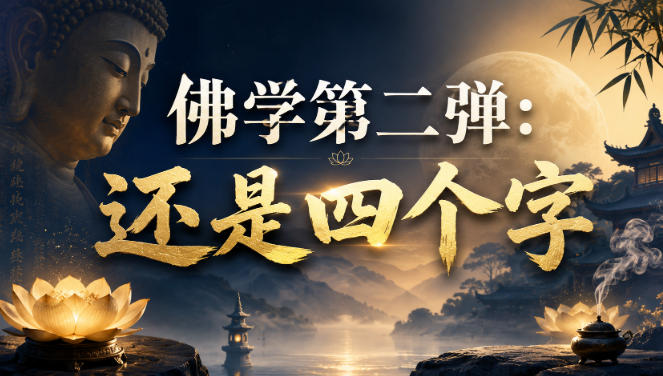 付费文章：佛学第二弹：还是四个字亿创资源网_优质资源分享平台_一站式资源获取亿创资源网 | 优质资源分享平台_一站式资源获取