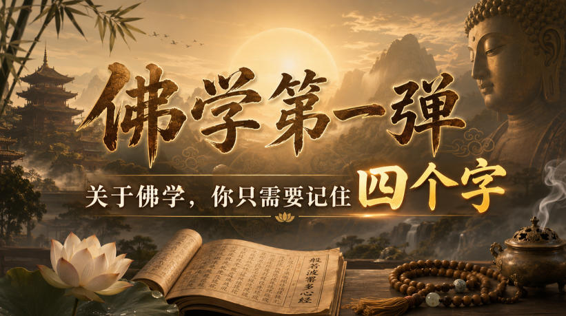 付费文章：佛学第一弹，关于佛学，你只需要记住四个字亿创资源网_优质资源分享平台_一站式资源获取亿创资源网 | 优质资源分享平台_一站式资源获取