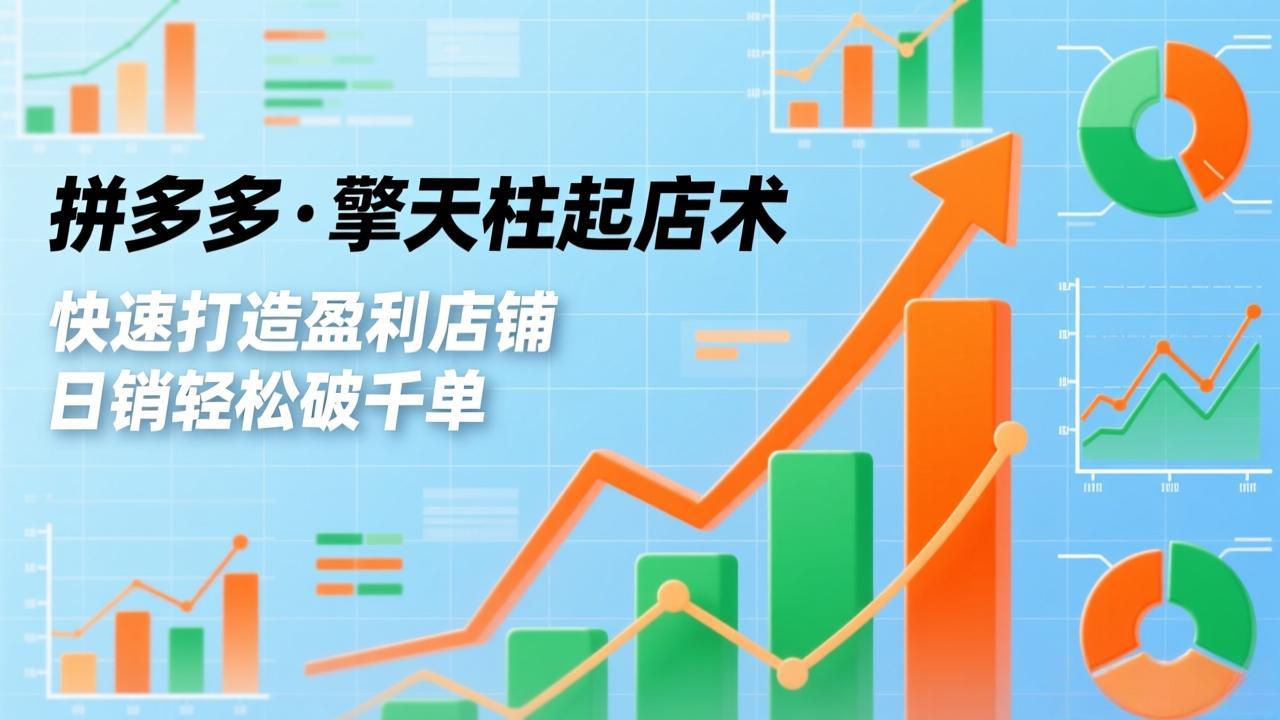 拼多多·擎天柱起店术3.0(更新亿创资源网_优质资源分享平台_一站式资源获取亿创资源网 | 优质资源分享平台_一站式资源获取