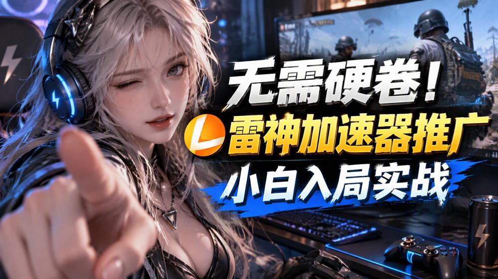 无需硬卷!雷神加速器推广,小白入局实战一天也能几十r亿创资源网_优质资源分享平台_一站式资源获取亿创资源网 | 优质资源分享平台_一站式资源获取