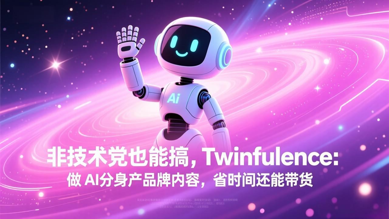非技术党也能搞!Twinfluence:做 AI 分身产品牌内容,省时间还能带货亿创资源网_优质资源分享平台_一站式资源获取亿创资源网 | 优质资源分享平台_一站式资源获取