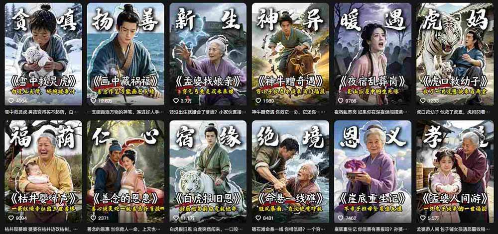 (19738期)抖音AI民间故事账号实战!67W粉丝博主拆解起号、文案、画面与剪辑,分享伙伴计划及广告变现路径,月入10000+ (19738期)抖音AI民间故事账号实战!67W粉丝博主拆解起号、文案、画面与剪辑,分享伙伴计划及广告变现路径,月入10000+