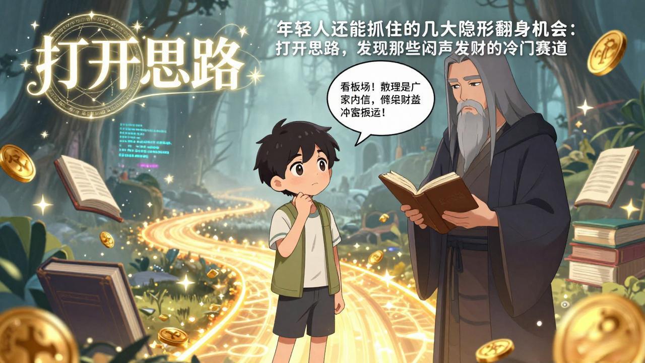 付费文1+2:年轻人还能抓住的几大隐形翻身机会:打开思路,发现那些闷声发财的冷门赛道亿创资源网_优质资源分享平台_一站式资源获取亿创资源网 | 优质资源分享平台_一站式资源获取