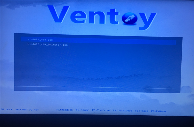U盘启动制作Ventoy v1.1.12