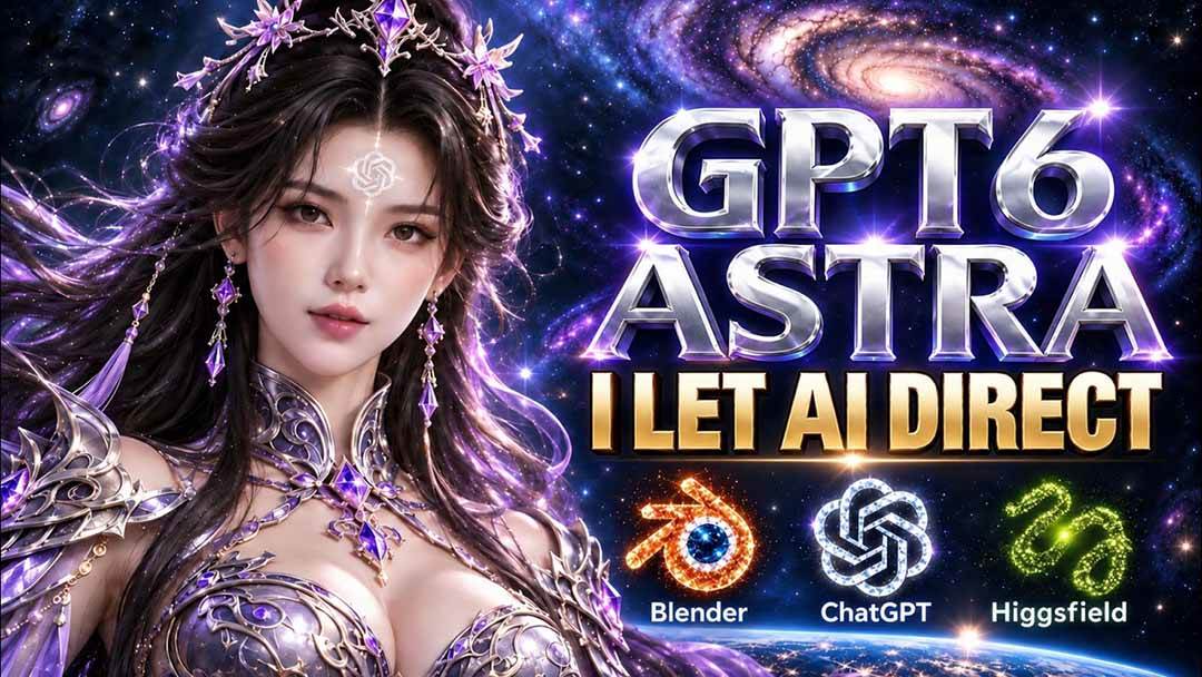 （20763期）【无水印】让GPT-6 Astra当导演！Higgsfield和Blender实战打造30秒玄幻精准运镜短片！亿创资源网_优质资源分享平台_一站式资源获取亿创资源网 | 优质资源分享平台_一站式资源获取