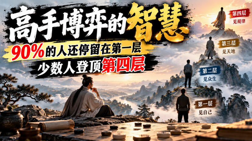 付费文章:高手博弈的智慧,90%的人还停留在第一层,少数人登顶第四层亿创资源网_优质资源分享平台_一站式资源获取亿创资源网 | 优质资源分享平台_一站式资源获取