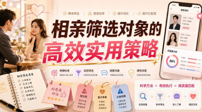 付费文章：相亲筛选对象的高效实用策略亿创资源网_优质资源分享平台_一站式资源获取亿创资源网 | 优质资源分享平台_一站式资源获取