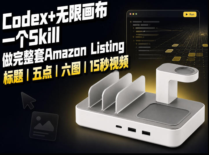 我用一个Codex Skill做完Amazon Listing:标题、五点、六图和视频全流程亿创资源网_优质资源分享平台_一站式资源获取亿创资源网 | 优质资源分享平台_一站式资源获取