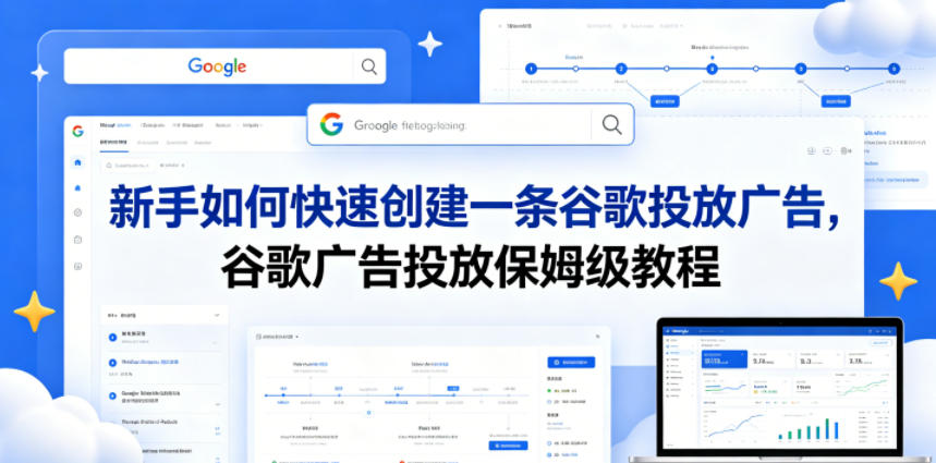新手如何快速创建一条谷歌投放广告，谷歌广告投放保姆级教程亿创资源网_优质资源分享平台_一站式资源获取亿创资源网 | 优质资源分享平台_一站式资源获取