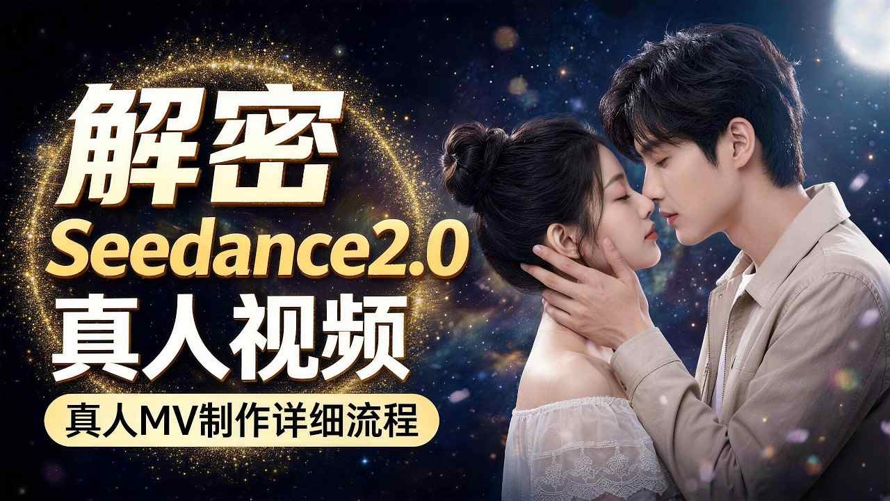 Seedance 2.0解密教程：零基础制作真人MV全流程亿创资源网_优质资源分享平台_一站式资源获取亿创资源网 | 优质资源分享平台_一站式资源获取