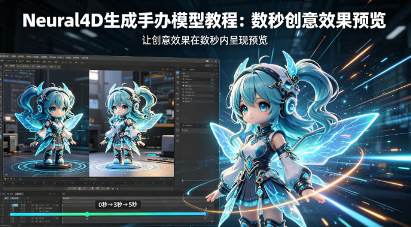 Neural4D生成手办模型教程，让创意效果在数秒内呈现预览亿创资源网_优质资源分享平台_一站式资源获取亿创资源网 | 优质资源分享平台_一站式资源获取