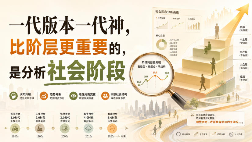 付费文章：一代版本一代神，比阶层更重要的，是分析社会阶段亿创资源网_优质资源分享平台_一站式资源获取亿创资源网 | 优质资源分享平台_一站式资源获取