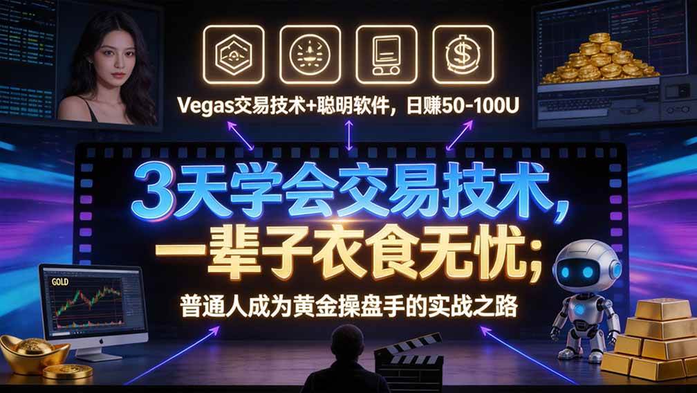 （20841期）“顺势而为交易系统”3天学会交易技术，聪明软件辅助，小白也能看懂趋势交易，日入30-100U,长期稳定亿创资源网_优质资源分享平台_一站式资源获取亿创资源网 | 优质资源分享平台_一站式资源获取
