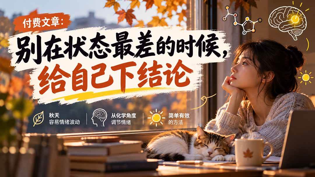 （20716期）【无水印】某付费文章：别在状态最差的时候，给自己下结论亿创资源网_优质资源分享平台_一站式资源获取亿创资源网 | 优质资源分享平台_一站式资源获取