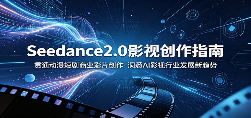 Seedance2.0影视创作指南：贯通动漫短剧商业影片创作，洞悉AI影视行业发展新趋势亿创资源网_优质资源分享平台_一站式资源获取亿创资源网 | 优质资源分享平台_一站式资源获取