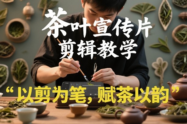 茶叶宣传片剪辑教学,以剪为笔,赋茶以韵,新手也能拍出高级感 茶叶宣传片剪辑教学,以剪为笔,赋茶以韵,新手也能拍出高级感