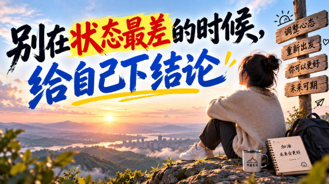 某公众号付费文章：别在状态最差的时候，给自己下结论亿创资源网_优质资源分享平台_一站式资源获取亿创资源网 | 优质资源分享平台_一站式资源获取