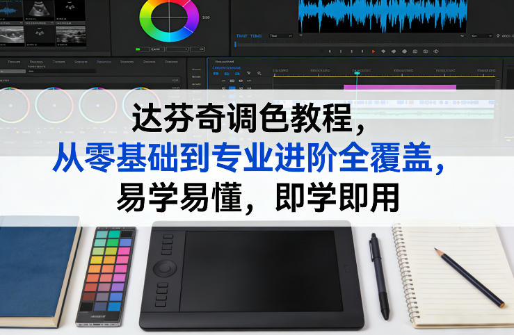 达芬奇调色教程,从零基础到专业进阶全覆盖,易学易懂,即学即用亿创资源网_优质资源分享平台_一站式资源获取亿创资源网 | 优质资源分享平台_一站式资源获取