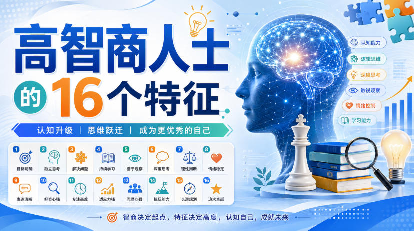付费文章：高智商人士的16个特征亿创资源网_优质资源分享平台_一站式资源获取亿创资源网 | 优质资源分享平台_一站式资源获取