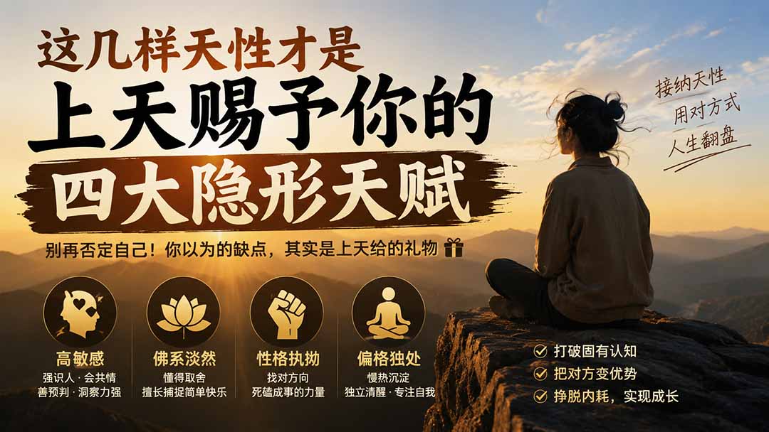 付费文章:这几样天性才是上天赐予你的四大隐形天赋亿创资源网_优质资源分享平台_一站式资源获取亿创资源网 | 优质资源分享平台_一站式资源获取