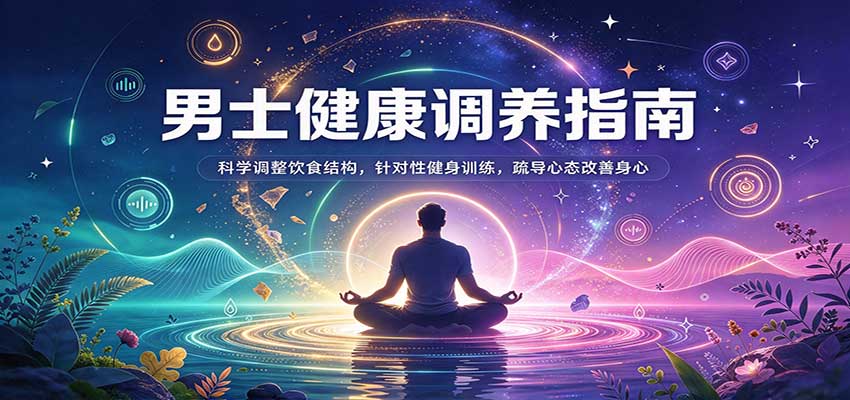 男士健康调养指南:科学调整饮食结构,针对性健身训练,疏导心态改善身心亿创资源网_优质资源分享平台_一站式资源获取亿创资源网 | 优质资源分享平台_一站式资源获取