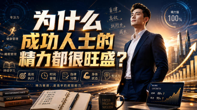 付费文章：为什么成功人士的精力都很旺盛？亿创资源网_优质资源分享平台_一站式资源获取亿创资源网 | 优质资源分享平台_一站式资源获取