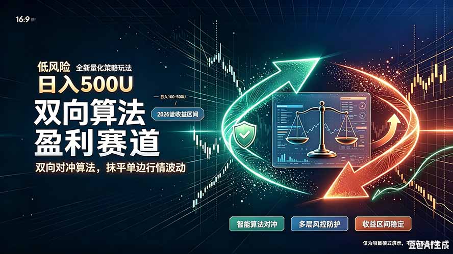 算法对冲/EA量化，日入500刀，躺着赚钱！你把它当做“自动提款机”，它把你就爆了亿创资源网_优质资源分享平台_一站式资源获取亿创资源网 | 优质资源分享平台_一站式资源获取