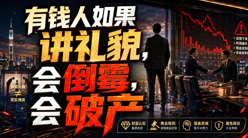 付费文章：有钱人如果讲礼貌，会倒霉，会破产亿创资源网_优质资源分享平台_一站式资源获取亿创资源网 | 优质资源分享平台_一站式资源获取